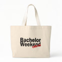 Official Bachelor Weekend bags by CelebrationZazzle Official Bachelor Weekend bags