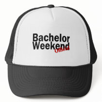 Official Bachelor Weekend hats