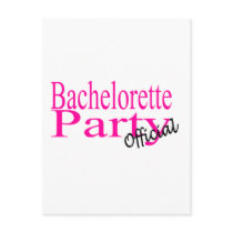 Official Bachelorette Party Postcard