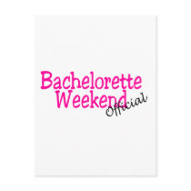 Official Bachelorette Weekend Postcard