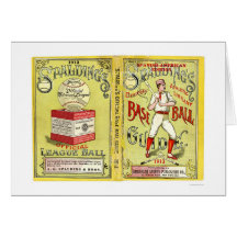 Official Baseball Guide 1913 Greeting Card