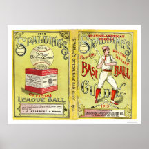 Official Baseball Guide 1913 Poster