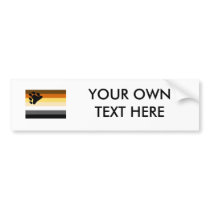 OFFICIAL BEAR PRIDE FLAG -.png Bumper Sticker