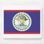 Official belize flag mousepad