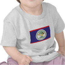 Official belize flag t-shirt