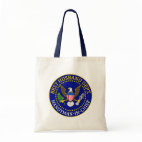 Official Best Husband Department Seal Budget Tote