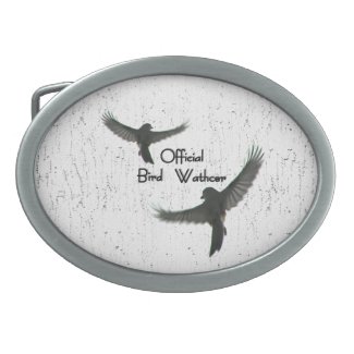 Official Bird Watcher Belt Buckle