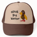 Official Bird Watcher hats
