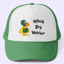 Official Bird Watcher hats