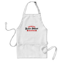Official Black Friday Shopper aprons by LushLaundry Official Black Friday Shopper aprons