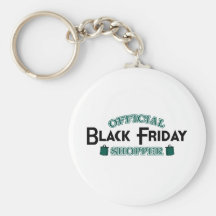 Official Black Friday Shopper (Green) Keychain