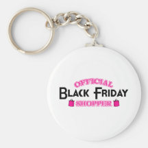 Official Black Friday Shopper (Pink) Key Chains
