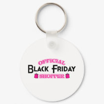Official Black Friday Shopper (Pink) keychains by LushLaundry Official Black Friday Shopper (Pink) keychains