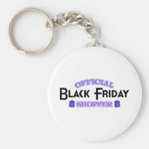 Official Black Friday Shopper (Purple) Keychains