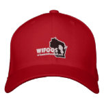 Official Black Logo Fitted Hat Embroidered Baseball Cap