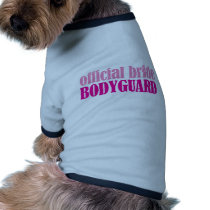 Official Bride Bodyguard pet clothing