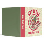 Official Candy Cane Tester 1" Binder