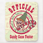 Official Candy Cane Tester Mousepad