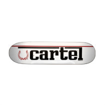 Official Cartel classic skate deck.  TM 1996 skateboards