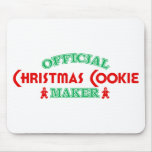 Official Christmas Cookie Maker Mouse Pads
