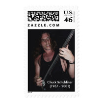 Official Chuck Schuldiner US Postage Stamps