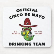 Official Cinco de Mayo Drinking Team Mouse Mat