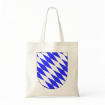Official Coat of Arms Bavaria Germany Symbol Canvas Bags