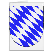 Official Coat of Arms Bavaria Germany Symbol Cards