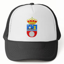 Official Coat of Arms Cantabria Spain Symbol Logo Mesh Hat