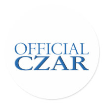 Official Czar stickers by czarshop Official Czar stickers