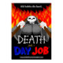 Official Death Finds a Day Job Flaming Rage Poster