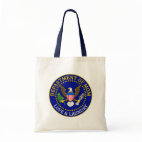 Official Department of Mom Seal Budget Tote