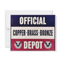 Official Depot invitations by ww2posters Official Depot invitations