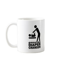 Official Diaper Changer Coffee Mug