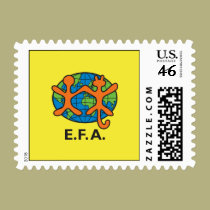 OFFICIAL E.F.A. POSTAGE - Customized stamps
