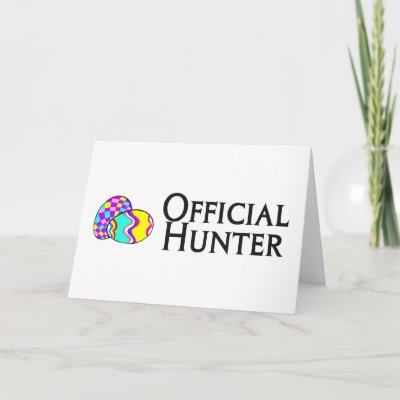 Official Easter Egg Hunter cards