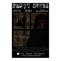 Official Empty House Movie Poster posters by lfproductions Official Empty House Movie Poster posters