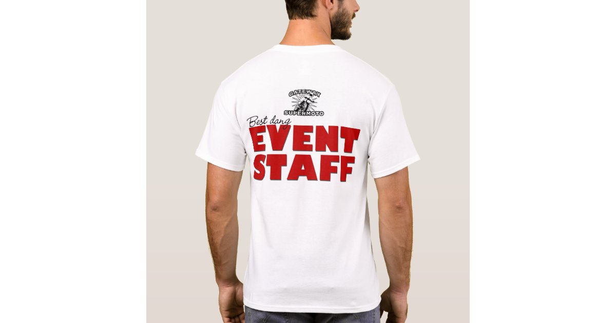 event staff tee shirts