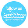 Official "Follow Us on Twitter" Sticker Official "Follow Us on Twitter" Sticker