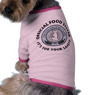 Official Food Tester petshirt