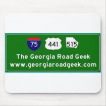 Official "Georgia Road Geek" Mousepad by georgiaroadgeek Official "Georgia Road Geek" Mousepad