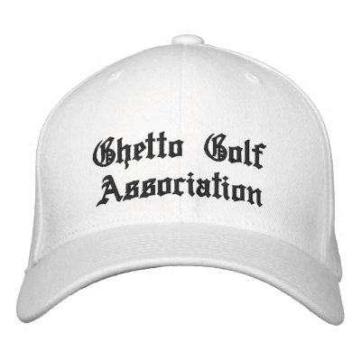 Official Ghetto Golf Association Golf Cap Embroidered Hats Official Ghetto Golf Association Golf Cap Embroidered Hats