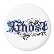 Official Ghost Hunter magnets by 2DogStudio Official Ghost Hunter magnets