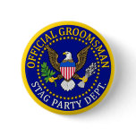 Official Groomsman Pin