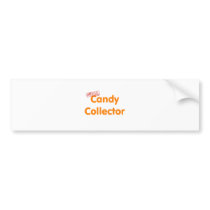 Official Halloween candy collector bumper stickers