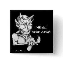 Official Hater Artist buttons