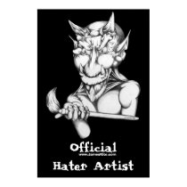 Official Hater Artist posters