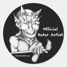 Official Hater Artist Stickers