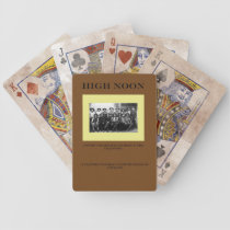 Official High Noon playing card action deck playing cards