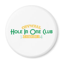 Official Hole In One Club Member Magnets